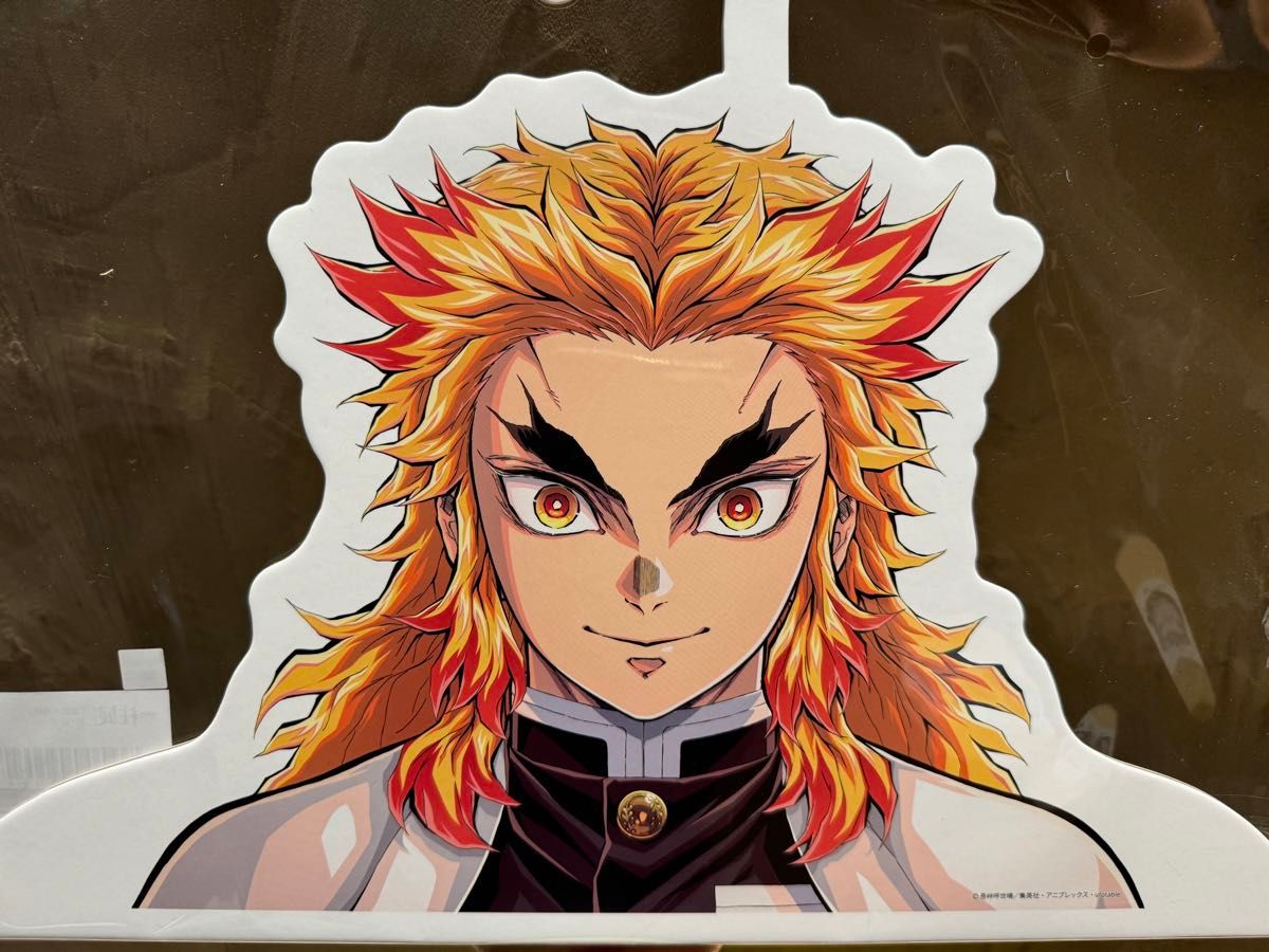 鬼滅の刃 柱展 柱ハンガー キービジュアル 煉獄杏寿郎｜Yahoo!フリマ