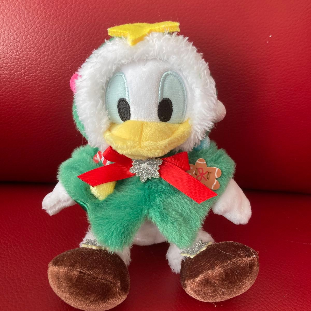 ディズニーストア ドナルド クリスマス ドナルドぬいぐるみキー