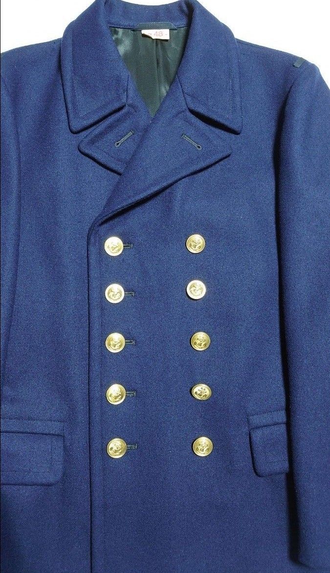 東ドイツ軍 海軍 Pコート 軍服 実物 ヴィンテージ 人民海軍 NVA レア