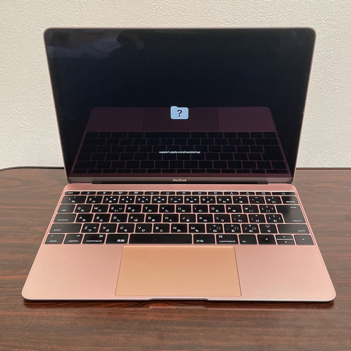 ジャンク Apple MacBook 12インチ 2016 8GB Intel core m3 ローズ