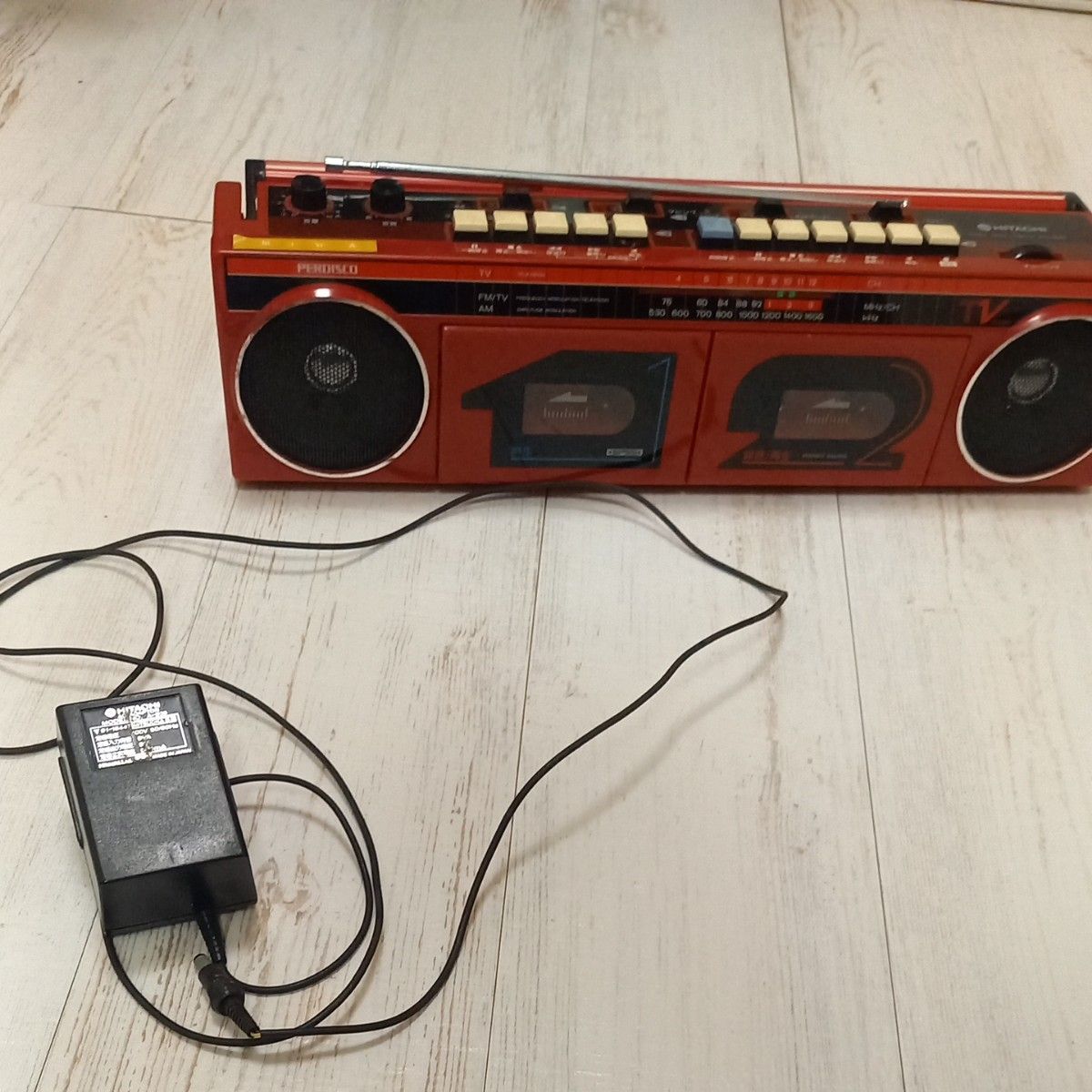 HITACHI 昭和レトロ ダブルラジカセ｜Yahoo!フリマ（旧PayPayフリマ）