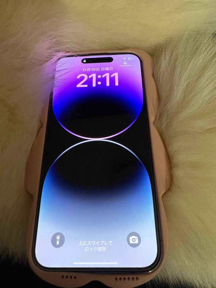 iphone 14 PRO MAX ディープパープル 128GB SIMフリー バッテリー100