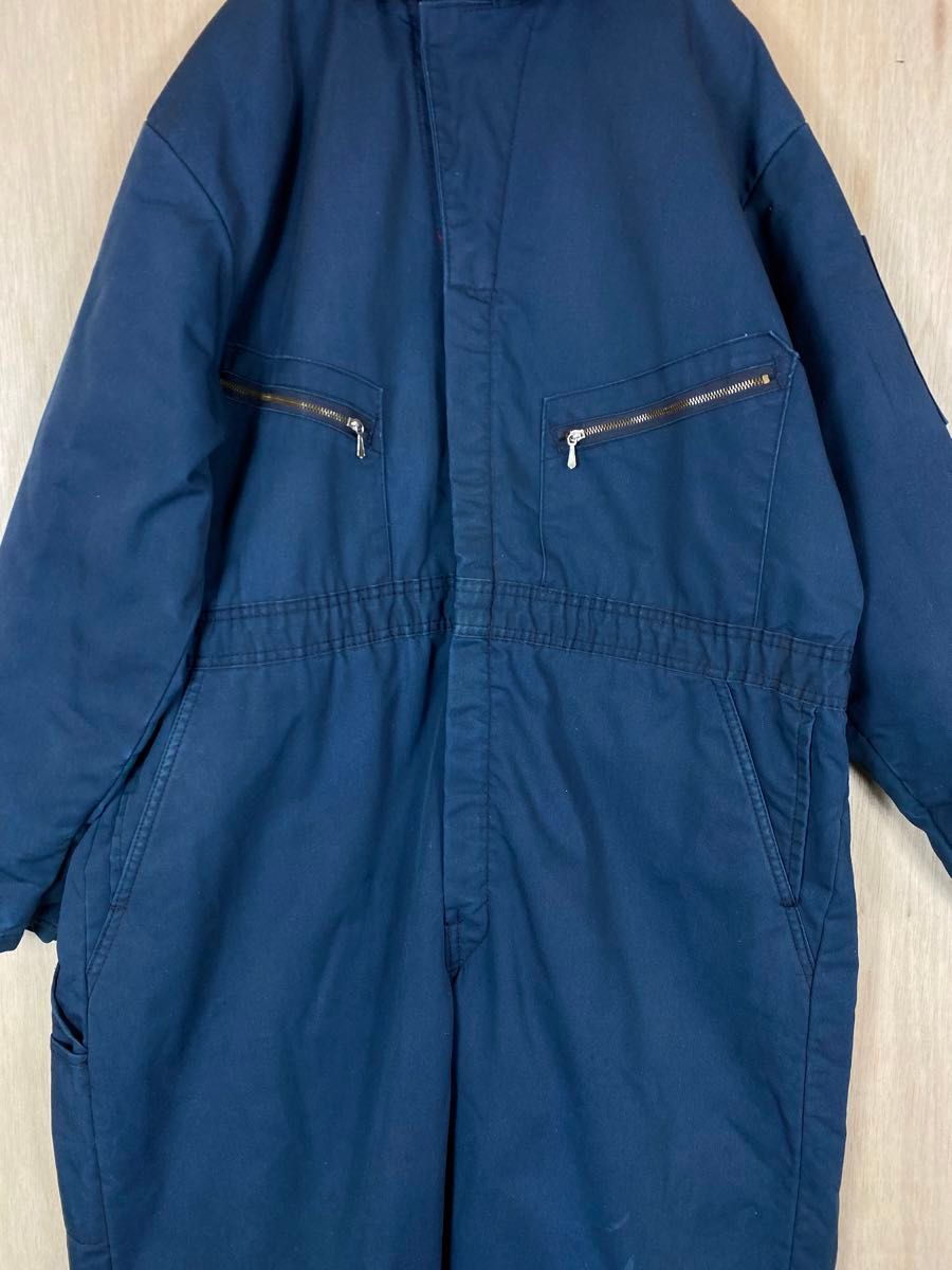 USA古着 70~80sヴィンテージBIGBEN 中綿 ツナギ L オールインワン 作業