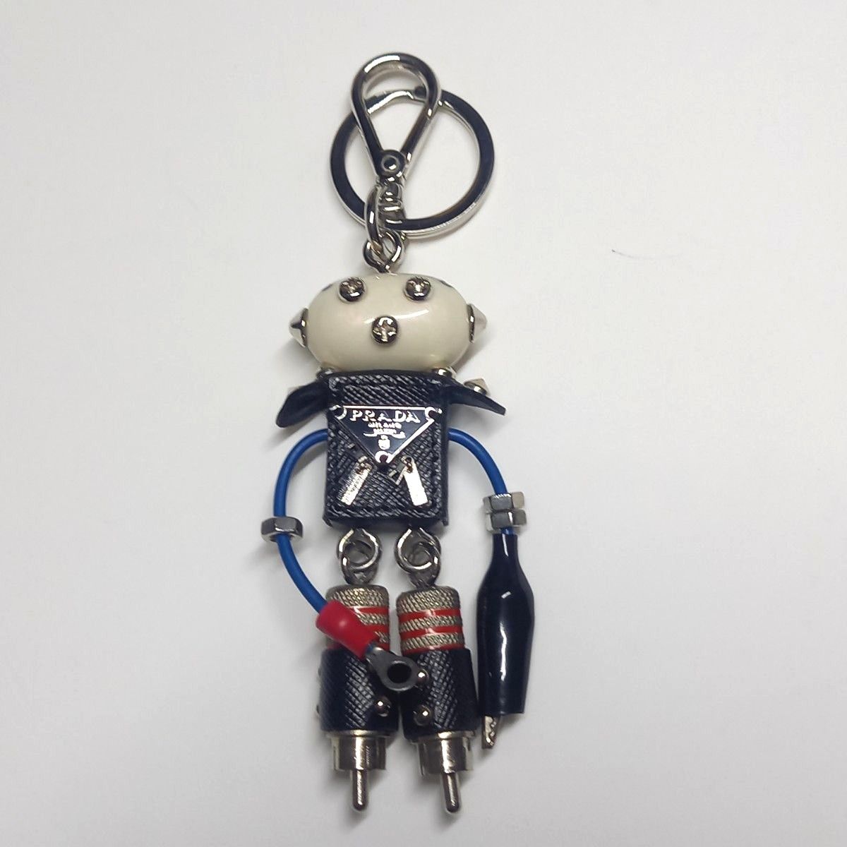 プラダ キーホルダー チャーム キーリング ロボット エドワード