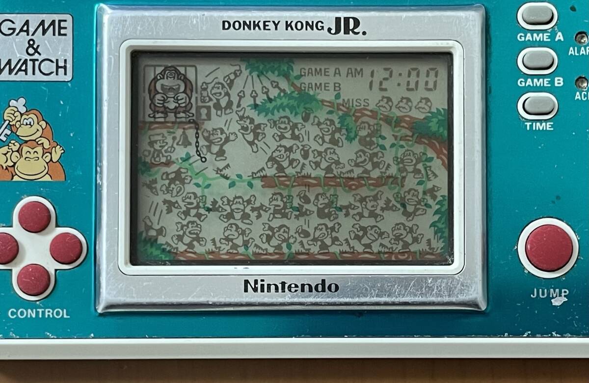 希少］任天堂 Nintendo ゲームウォッチ ドンキーコングJR ジュニア