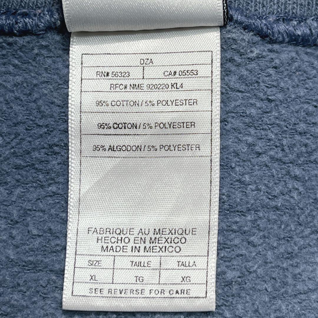 90's NIKE ナイキ 白タグ 銀タグ スウェット トレーナー XL ブルー