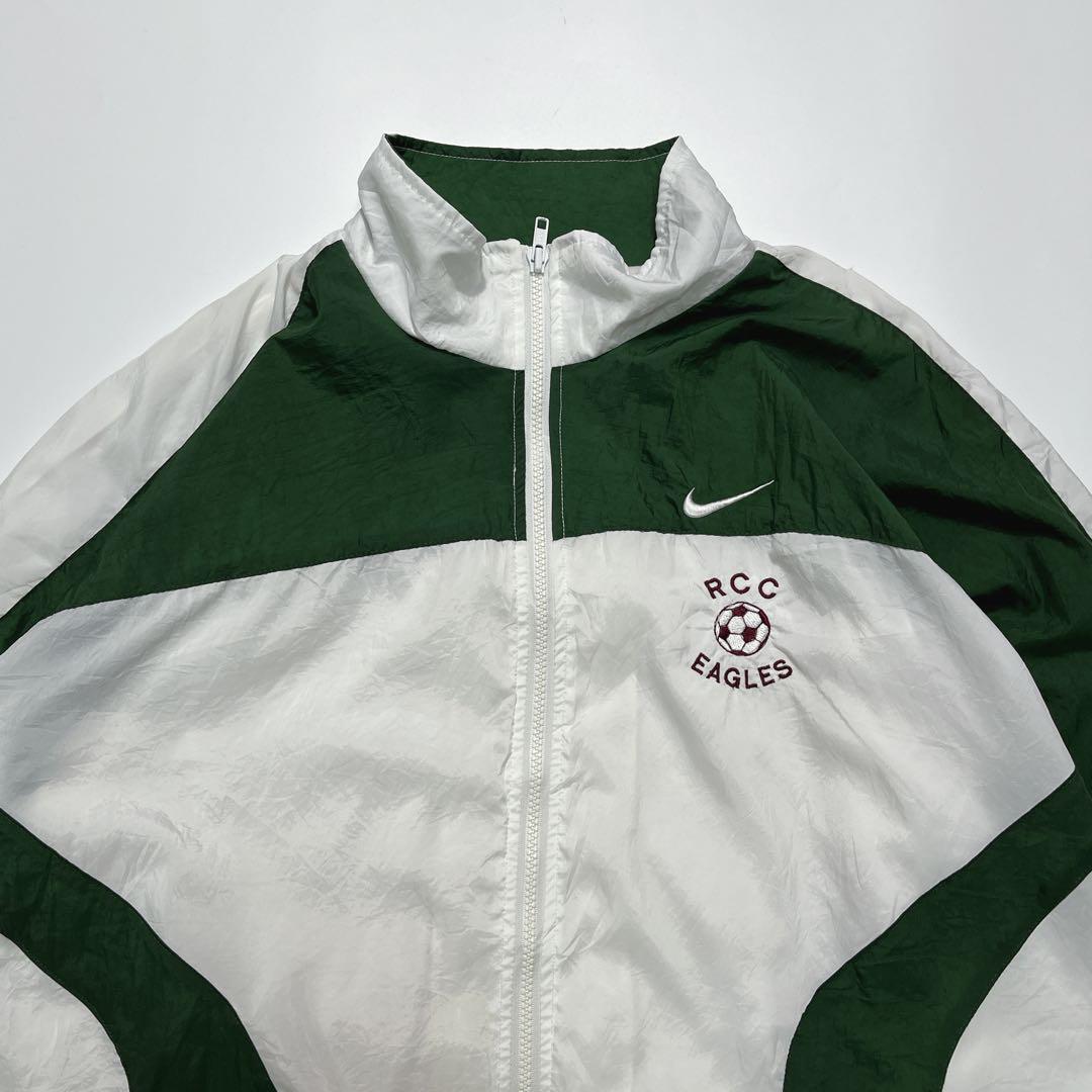 菅田将暉着】90's NIKE ナイキ 白タグ 銀タグ ナイロンジャケット XL