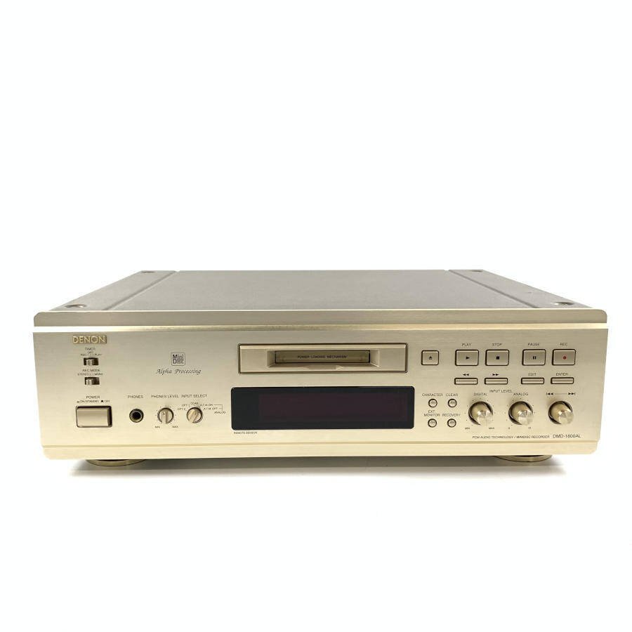 Yahoo!オークション - DENON デノン DMD-1600AL MDデッキ 簡易検査品