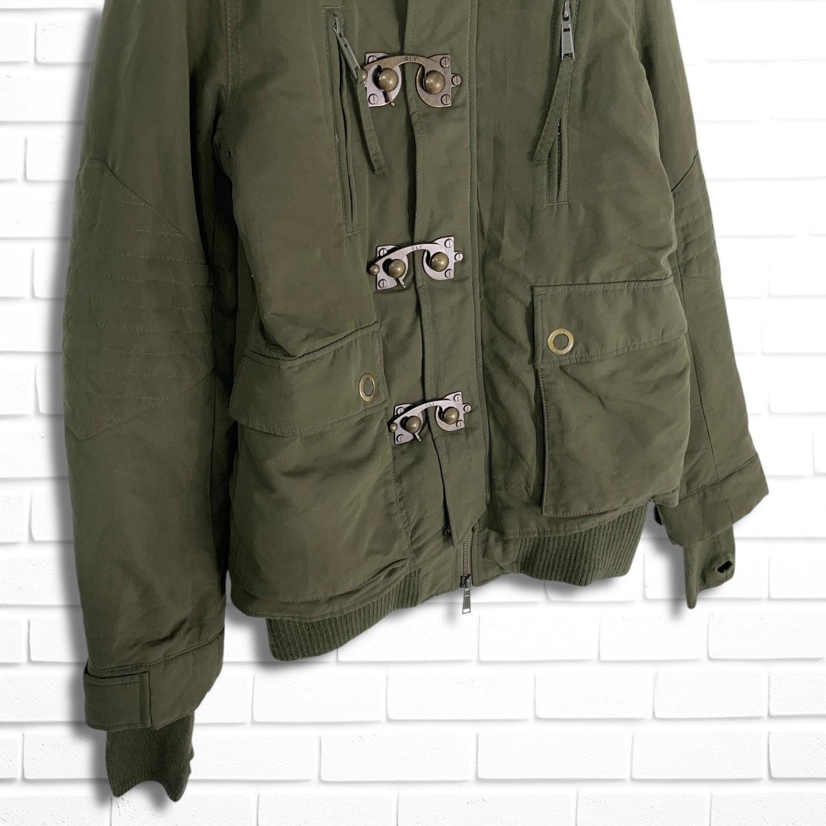 良品 SLY スライ リアルファー ボアライナー ミリタリー モッズコート