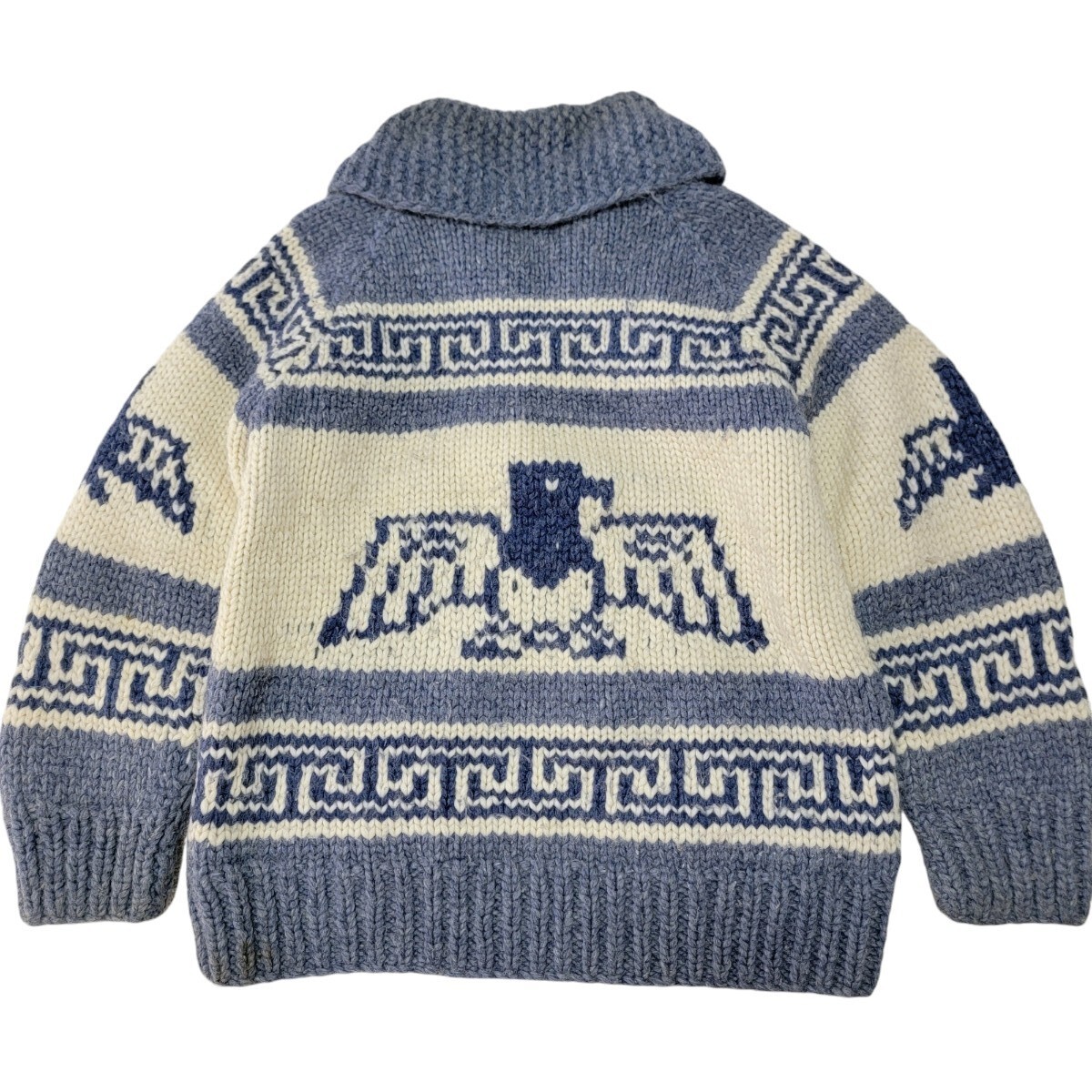 希少色】水色 カナダ製 90S HAND MADE カナタ KANATA サンダーバード柄