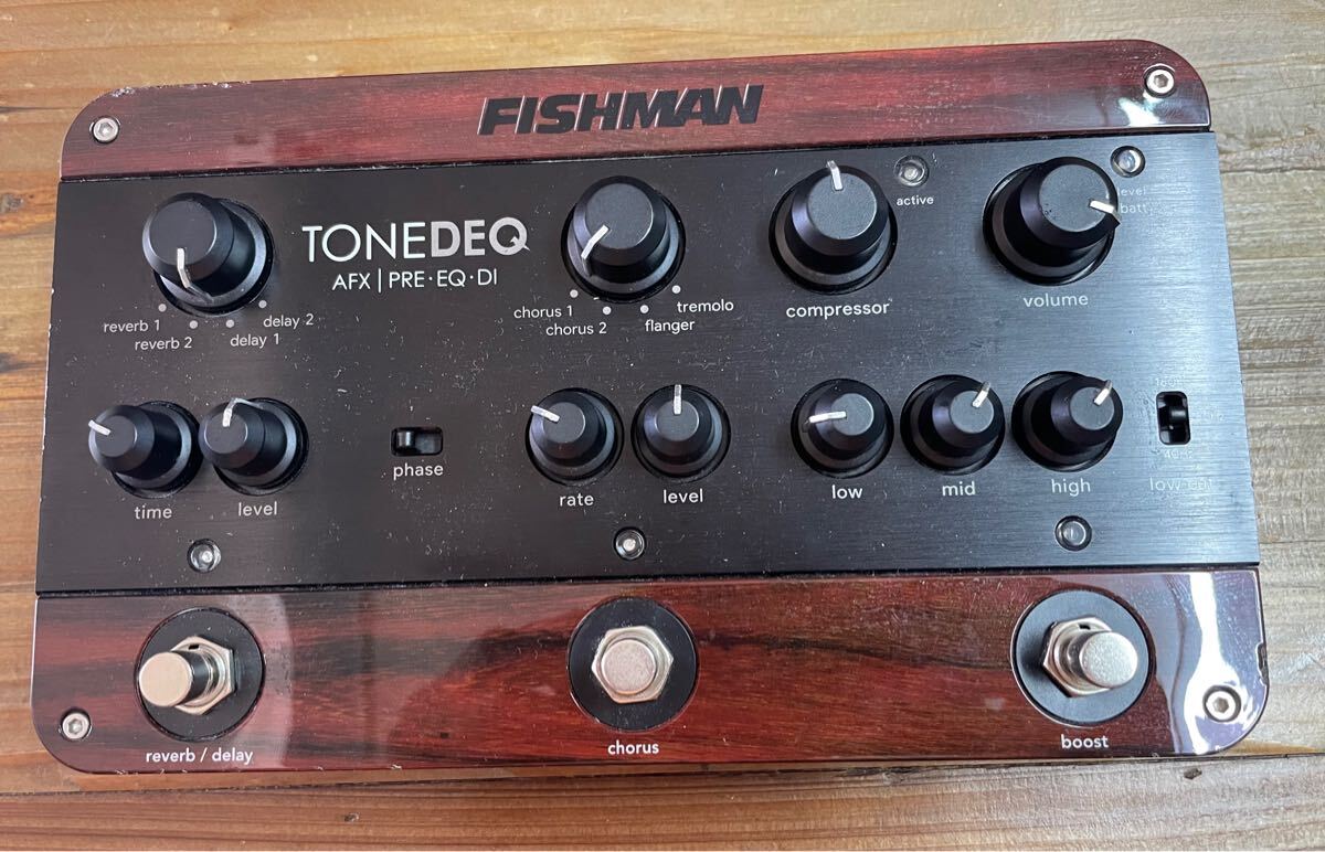 Fishman TONEDQ APX I PRE-EQ-DI ジャンク Fishman TONEDQ APX I PRE