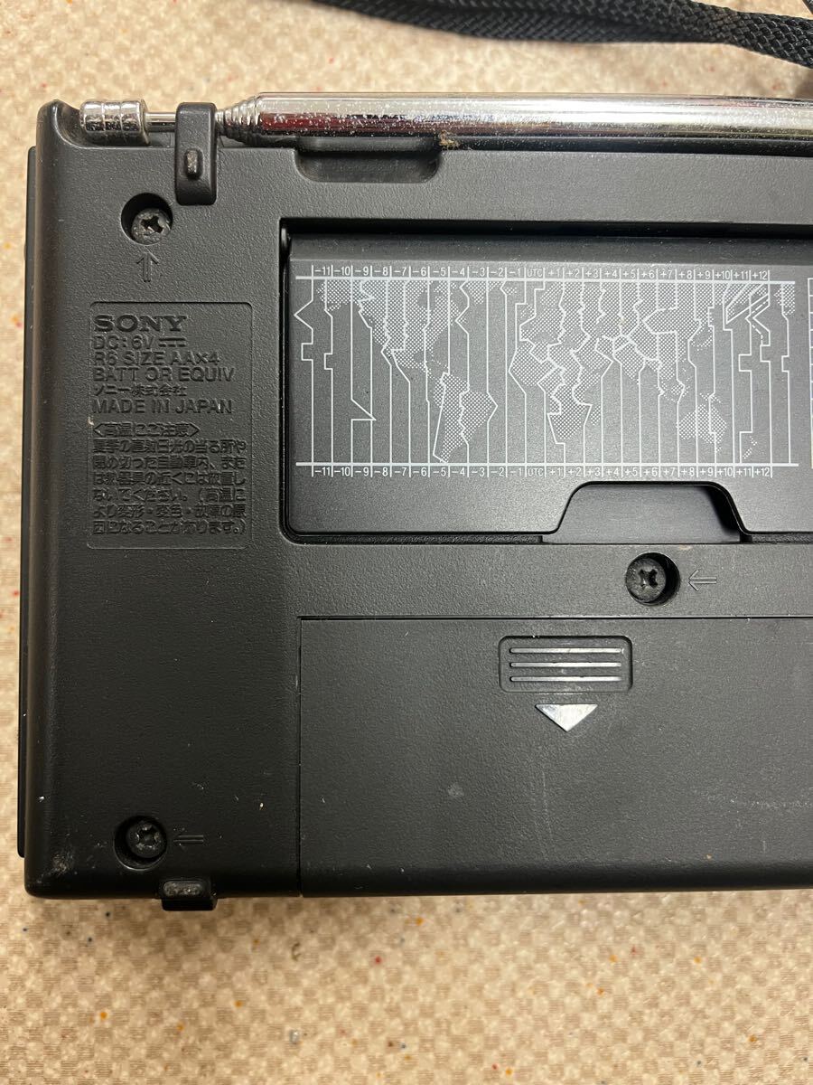 ソニーラジオ PLLシンセサイザーレシーバーICF-SW7600GR BCL ソニー