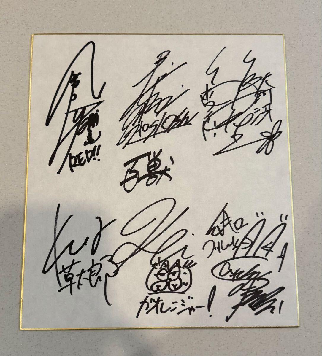 Yahoo!オークション - 百獣戦隊ガオレンジャー 出演キャスト直筆サイン