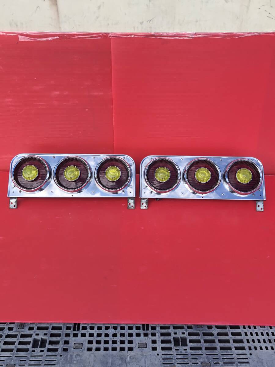 当時物 希少 JB製 スカイライン 丸棒巻き 3連ヤンキーテール 3連ン