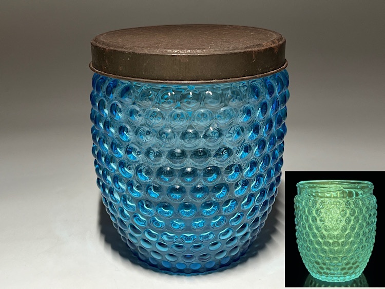 当時もの あめや瓶 薔薇模様 ガラス瓶 昭和初期 当時もの あめや瓶