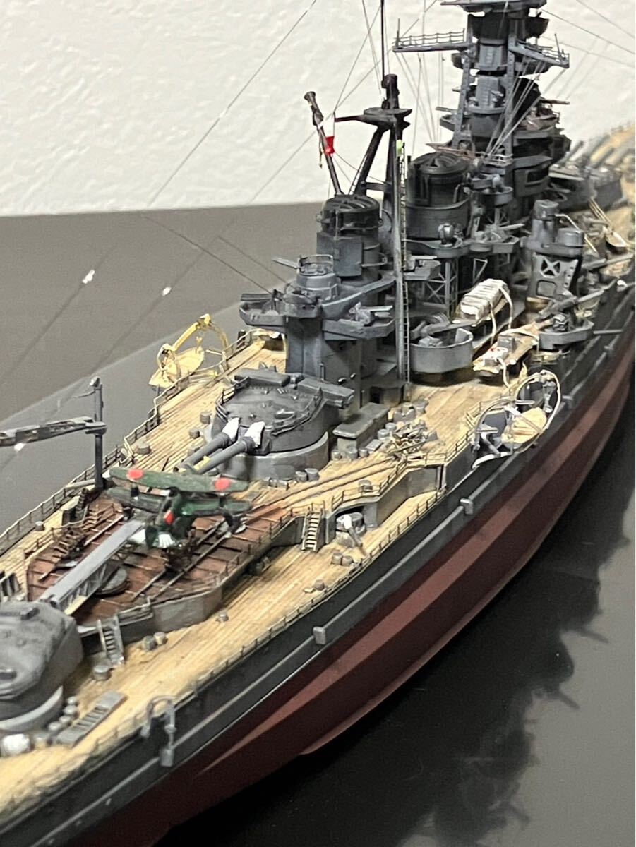Yahoo!オークション - 1/700 日本海軍戦艦 榛名 精密塗装完成品