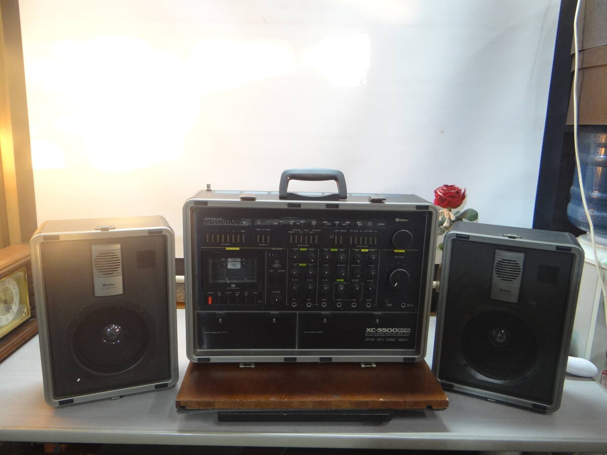 Clarion 大型ラジカセ XC-5500A Excite ジャンクM8620 Clarion XC