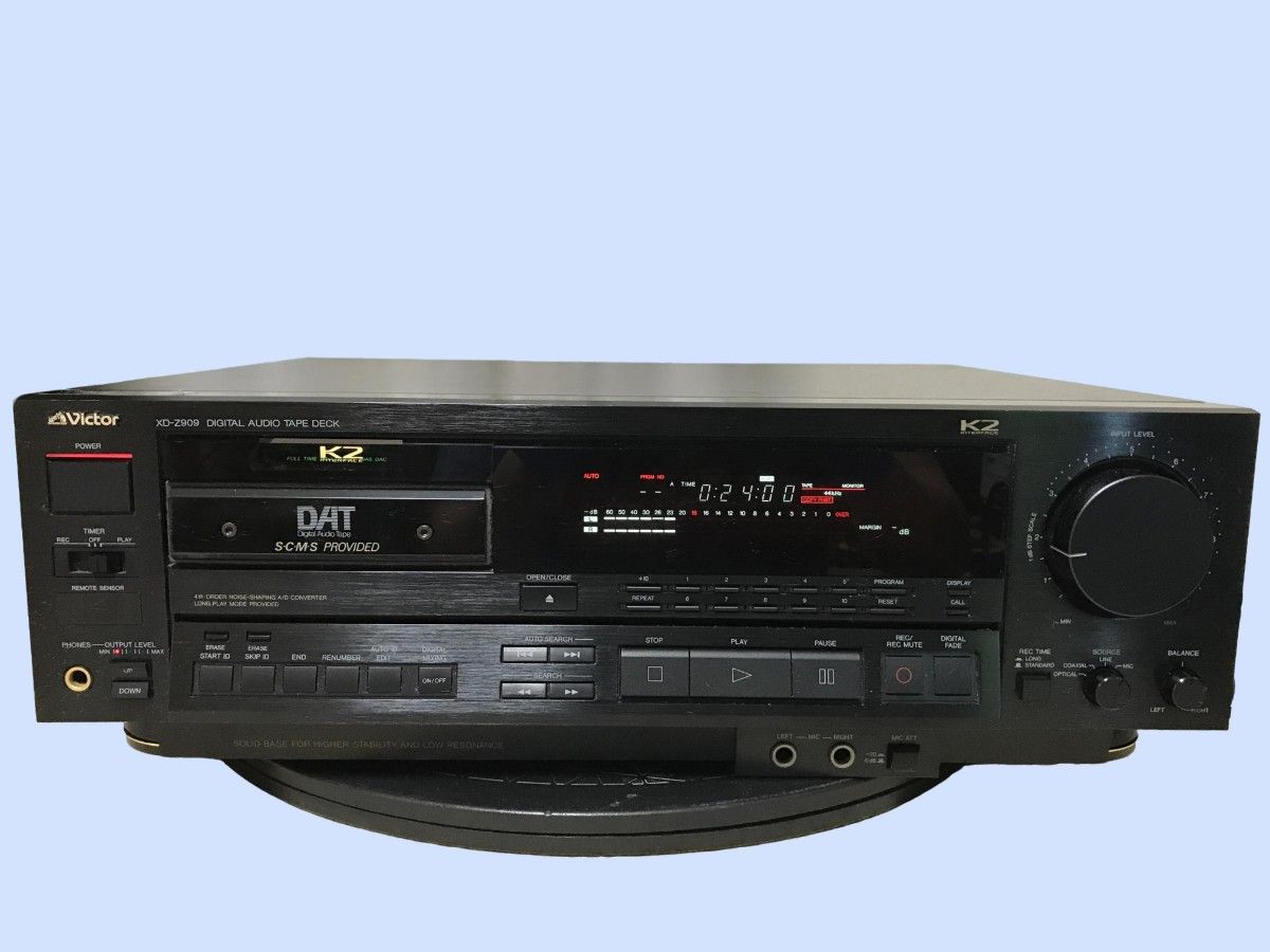 Victor DATデッキ XD-Z909 録音再生確認済 動画有 Victor DATデッキ XD