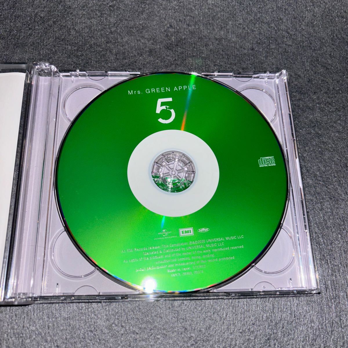 初回】Mrs GREEN APPLE 5 初回限定盤 大森元貴 若井滉斗 藤澤涼架 山中