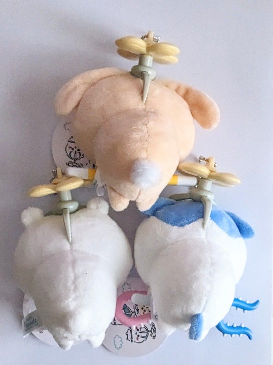 ちいかわ 討伐マスコット ちいかわ ハチワレ うさぎ 3体セット