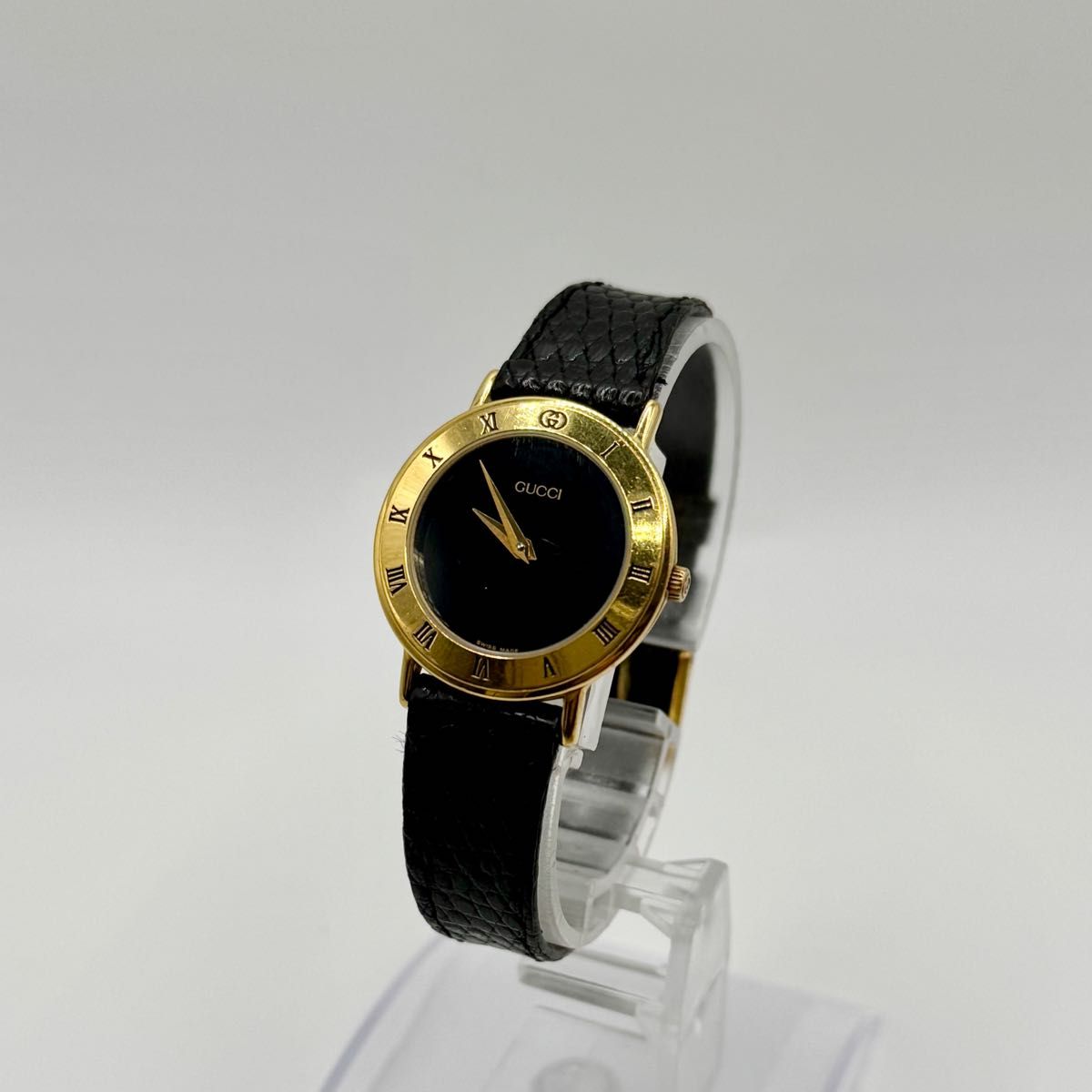 GUCCI グッチ 3000 2L QZ 黒文字盤 レディース腕時計 OGH｜Yahoo