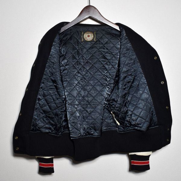 ピンクハウスPINK HOUSE 袖革スタジャン 90sビンテージ｜Yahoo!フリマ