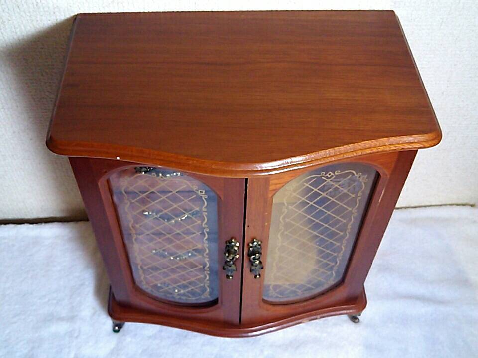 ☆展示品 アンティーク調 オルゴール 小物入れ ジュエリーケース 展示