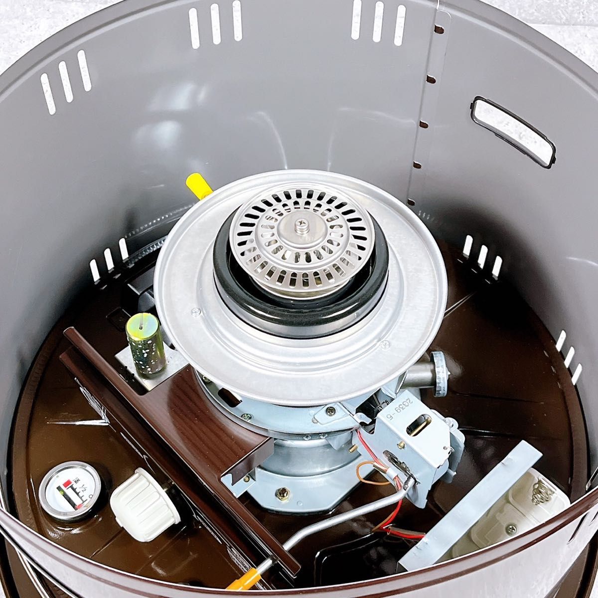 元箱付き 未使用品 コロナ サロンヒーター KT-1612 石油こんろ 木目