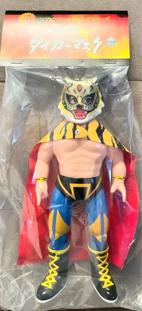 新品未開封】メディコムトイ SFS 初代タイガーマスク（初期ゴールド版