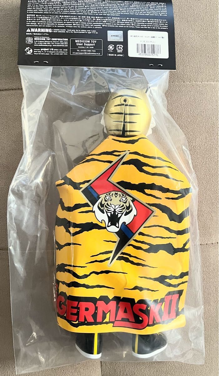 新品未開封】メディコムトイ SFS 初代タイガーマスク（初期ゴールド版