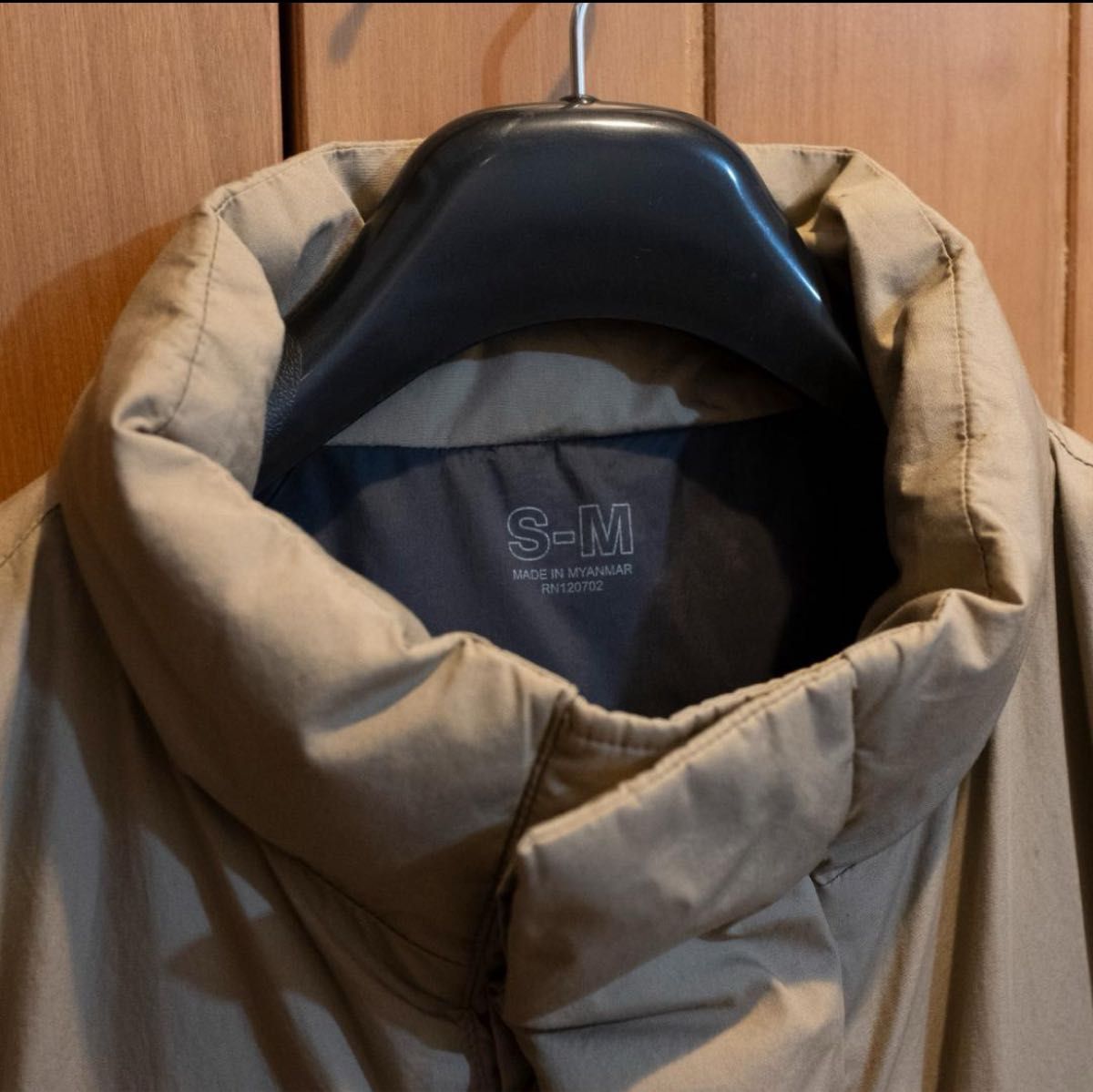 MUJI Labo 22AW 高密度織り撥水ダウンジャケット/ベージュ S-M｜Yahoo