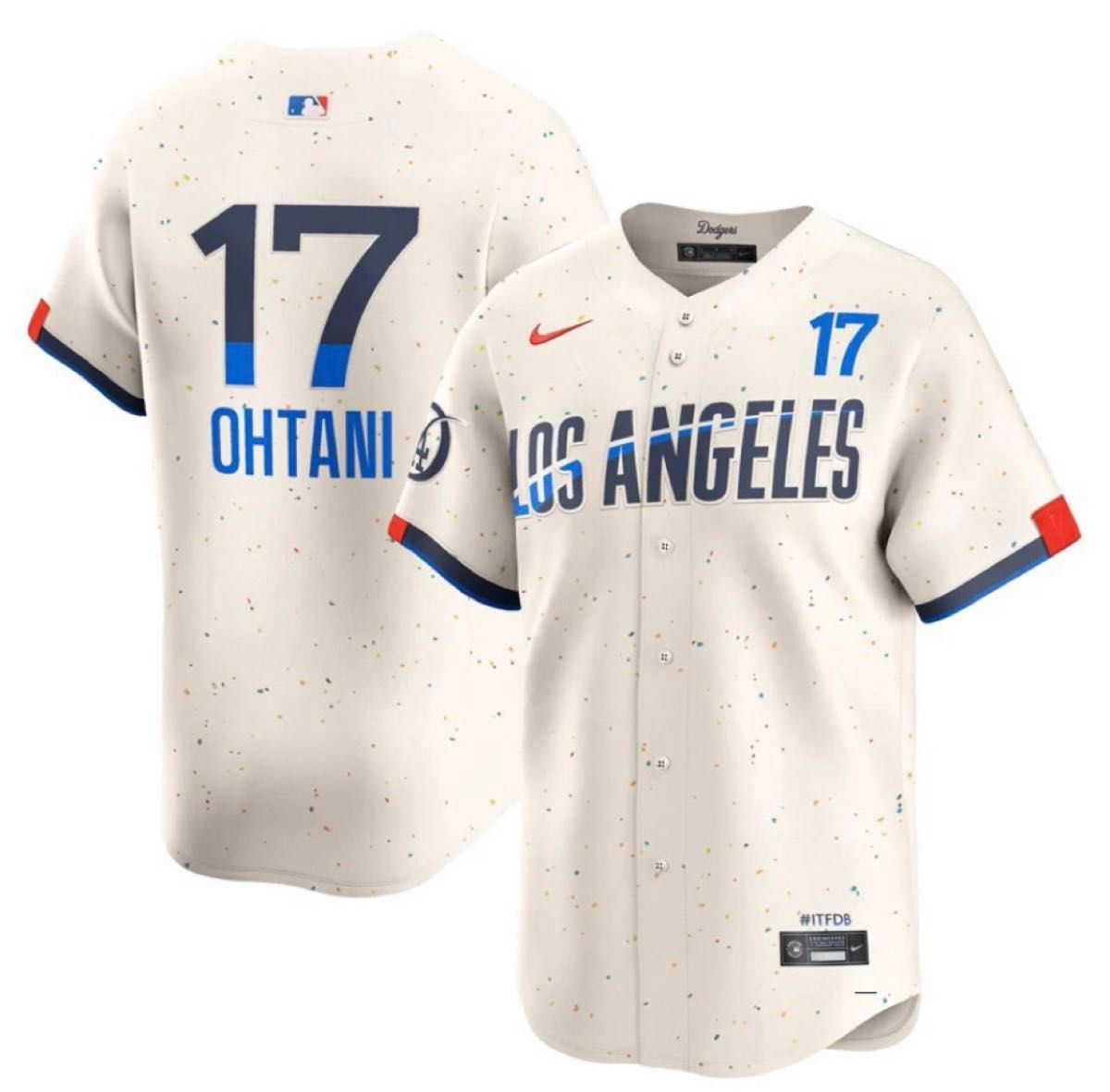 大谷翔平 17番 MLB ロサンゼルス ドジャース シティコネクト