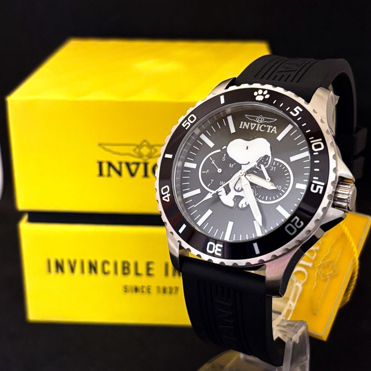 スヌーピー 】Snoopy/INVICTA/メンズ(レディース)腕時計/インビクタ