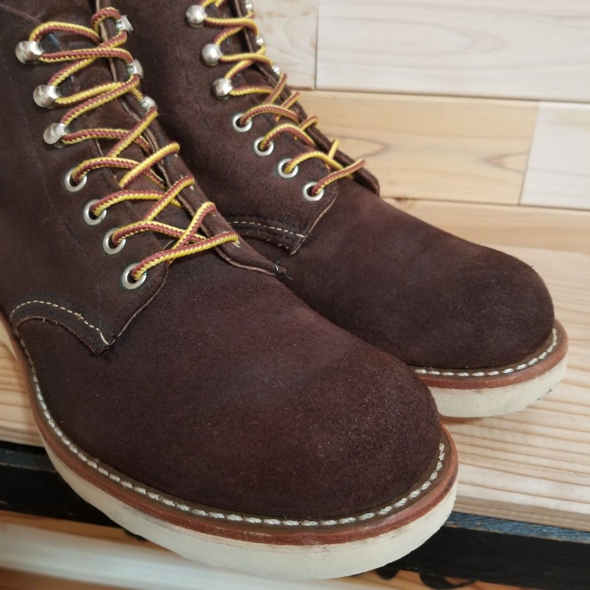 美品 廃盤 RED WING レッドウィング 8164 クラシックラウンドトゥ 26 5