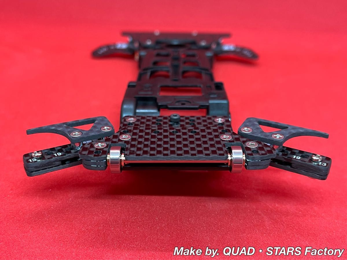 ミニ四駆・S2シャーシ用】2軸ATピボットバンパー＋1軸リヤアンカー＋