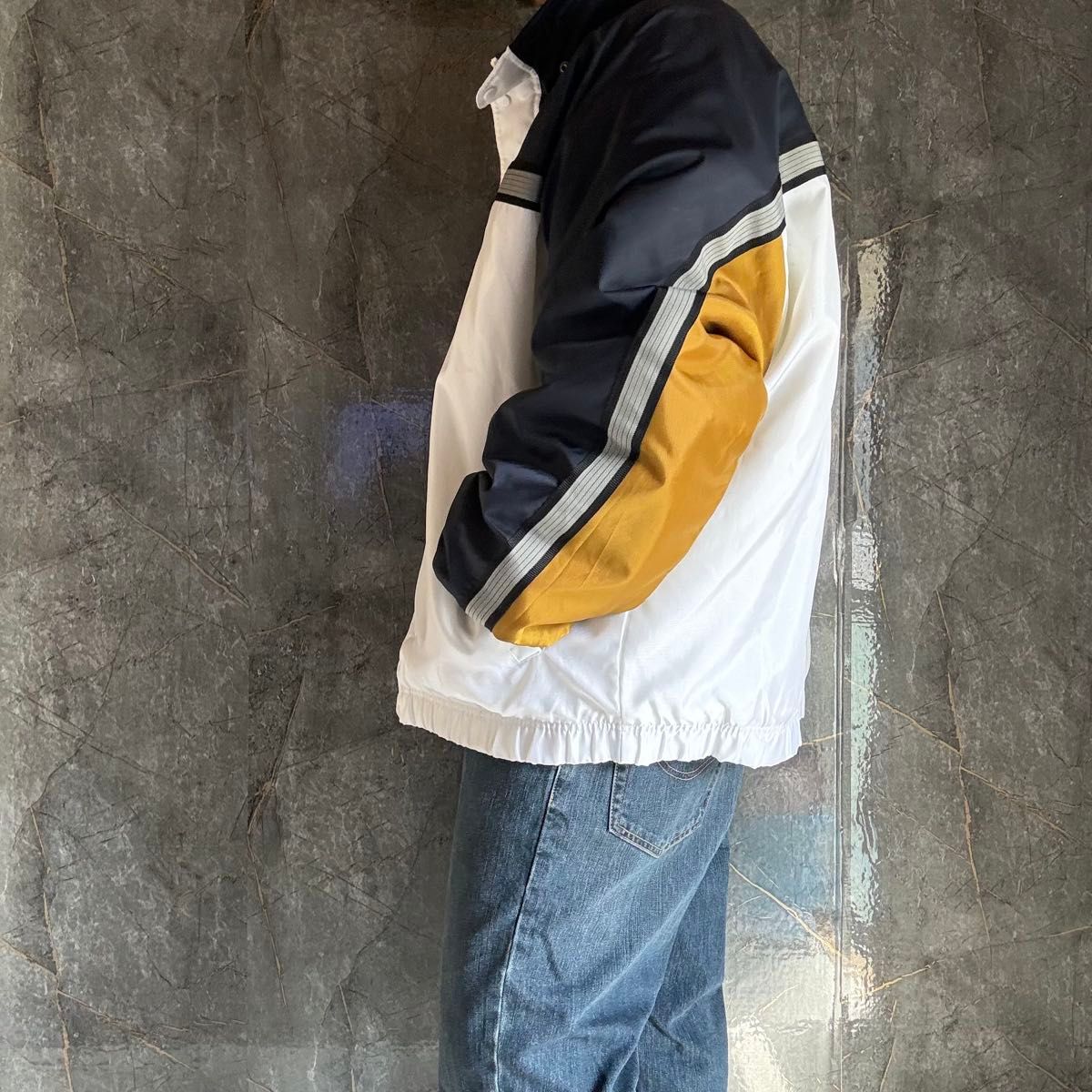 NIKE 美品 ダウンジャケット ナイロン 90sヴィンテージ銀タグ オーバー