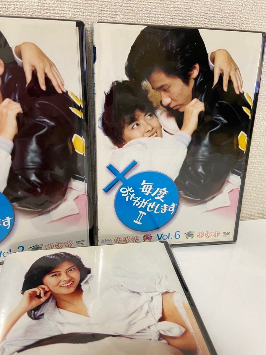 毎度おさわがせします DVD 中山美穂 木村一八 全巻セット ジャケット