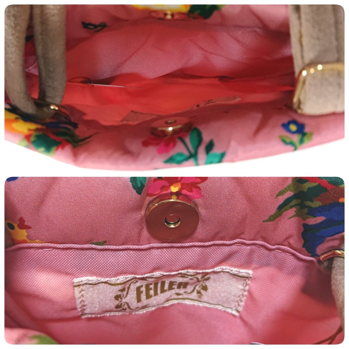 未使用 [FEILER /フェイラー] ハイジ スマホショルダー（ショルダー