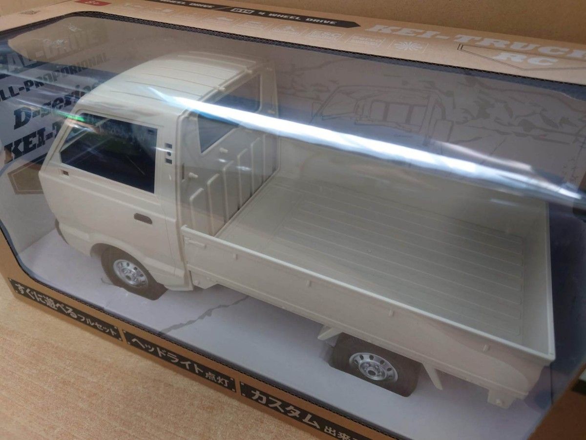 1/10 スズキ キャリイ 軽トラ RCカー ホワイト D12 RTR 2WD｜Yahoo