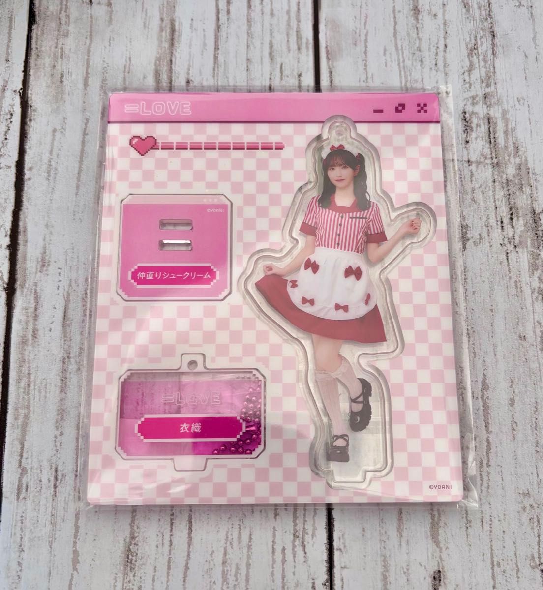 野口衣織 アクスタ 仲直りシュークリーム アクリルスタンド イコラブ