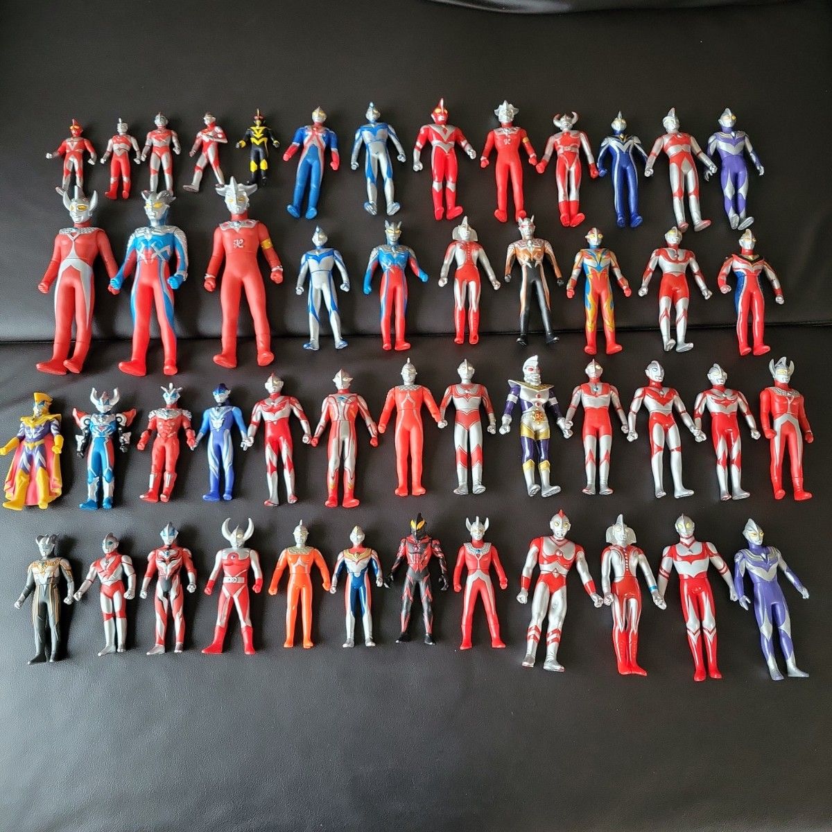 ウルトラマン フィギュア 大量セット ソフビ48体 フィギュア