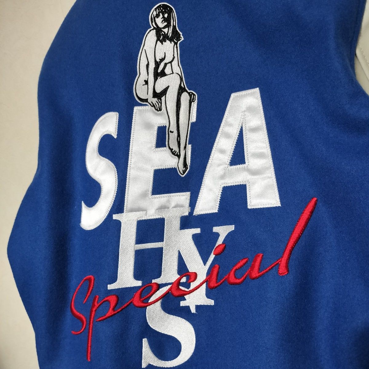 WIND AND SEA × Hysteric Glamour スタジャン S ウィンダンシー