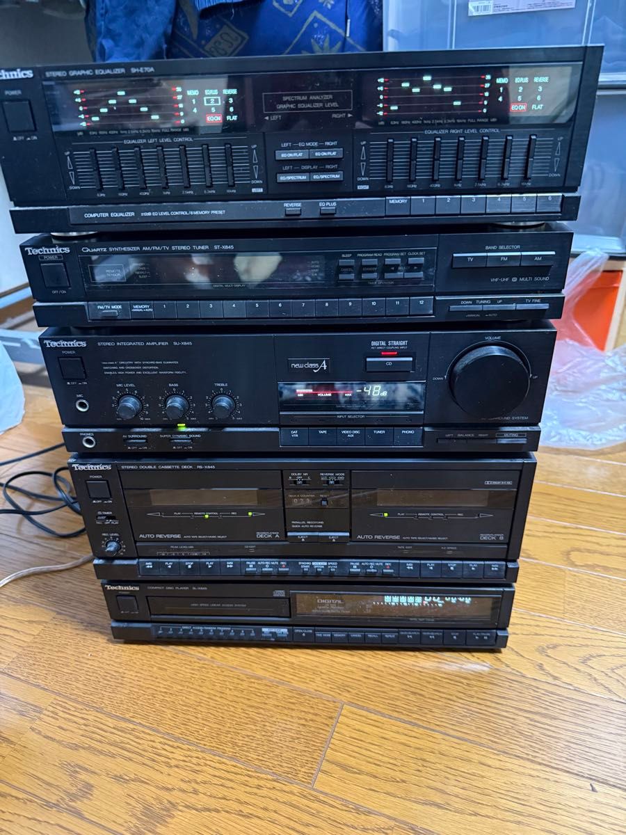 松下電器 テクニクス 昭和時代 音響機器 オーディオセット｜Yahoo
