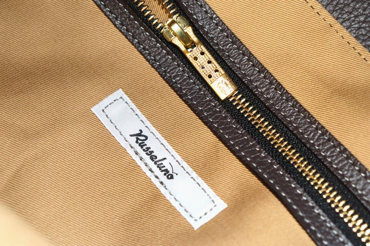 送料無料 特価即決【未使用】 Russeluno GOLF ボストンバッグ 日本製