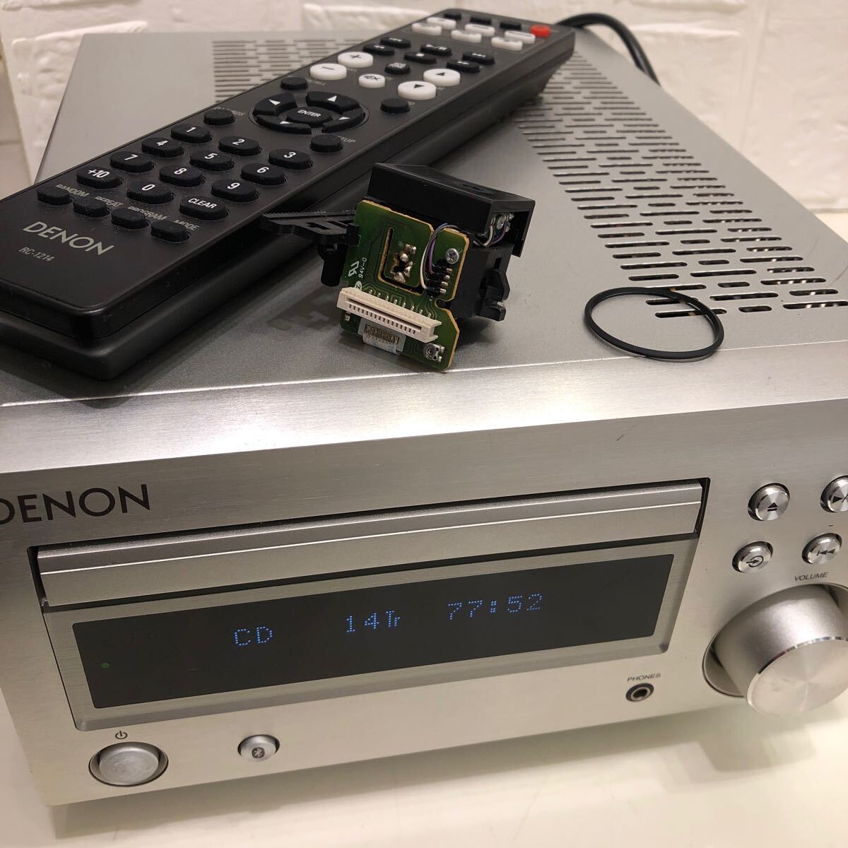 Yahoo!オークション - DENON CDレシーバー RCD-M41 ピックアップレンズ