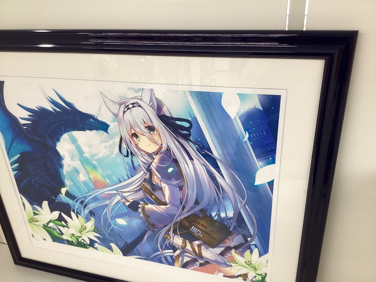 Yahoo!オークション - 【同梱不可/現状】アールビバン 版画 三嶋くろね