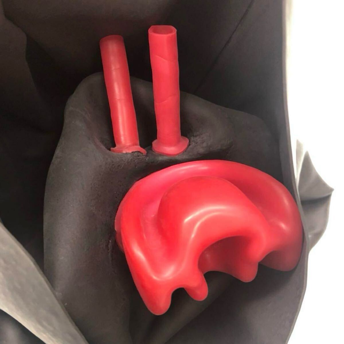 Yahoo!オークション - 視界ゼロ ラバーマスク 全頭マスク 鼻チューブ