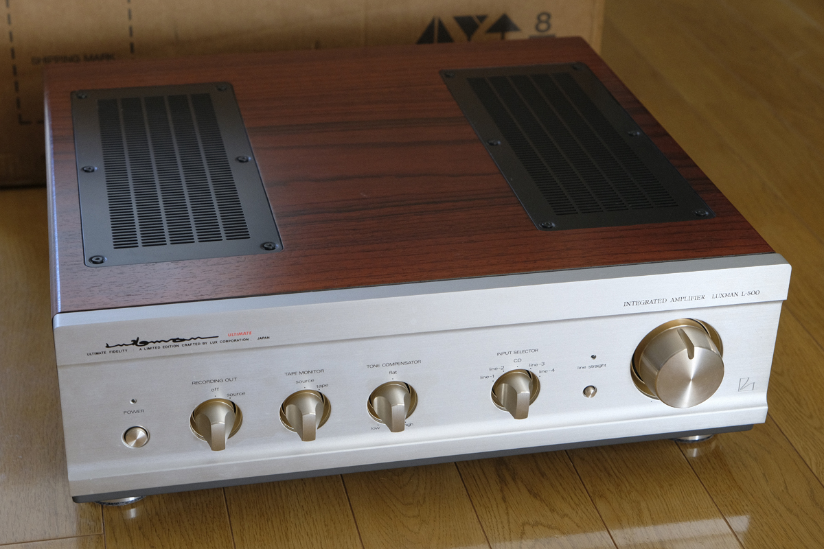 Yahoo!オークション - LUXMAN L-500 インテグレーテッドアンプ 2重の純