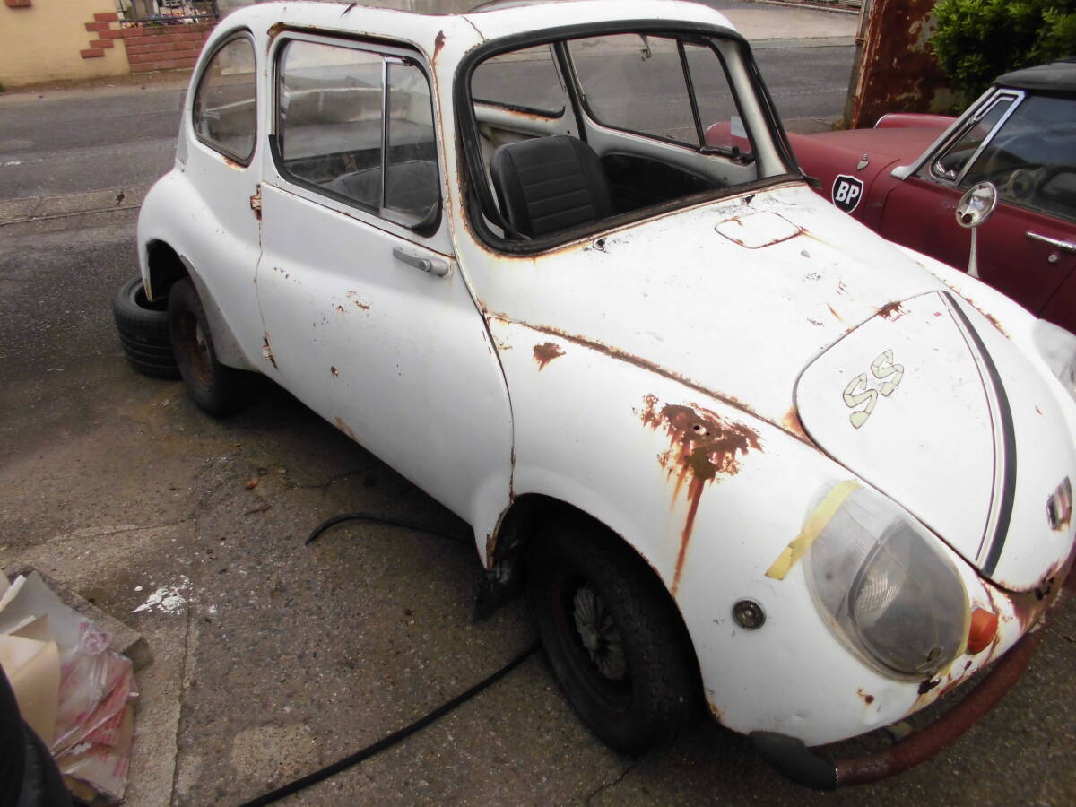 Yahoo!オークション - スバル360ヤングSS 部品取り車