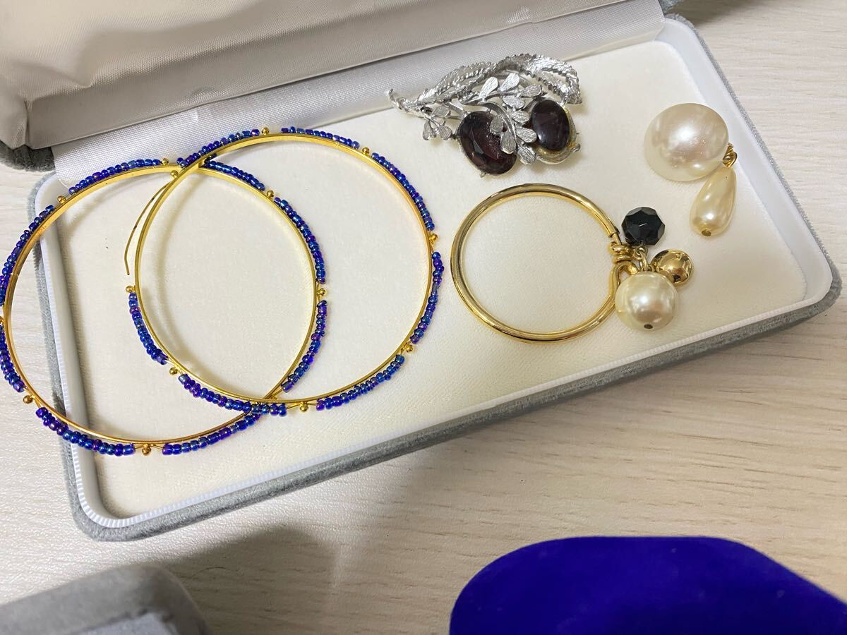 遺品整理 ネックレス 指輪 金杯 パールブローチ腕時計SEIKO